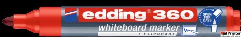 Marker 360 do tablic czerwony EDDING końcowka okrągła suchościeralny (X)