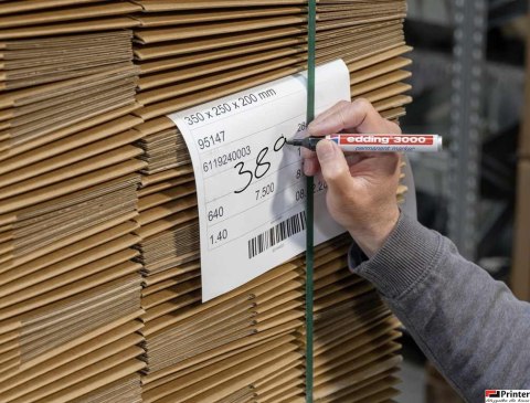 Marker EDDING 3000/004Z ziel. okr.końc. (X)