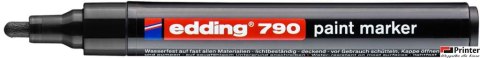 Marker EDDING 790 czarny 2-4mm
