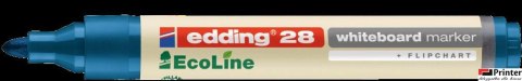 Marker EDDING do tablic ekologiczny okrągła końcówka niebieski 28/003/n ed (X)