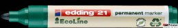 Marker EDDING permanentny ekologiczny okrągła końcówka zielony 21/004/zi ed (X)
