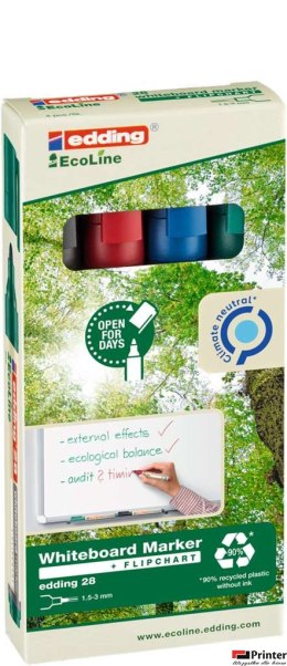 Marker WHITEBOARD eko 4 kol. 28/4S EDDING (X)