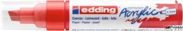Marker akrylowy 5-10 mm matowa czerwień 5000/902/CZ Edding