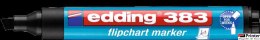 Marker flipchart ścięty 1-5mm czarny EDDING 383/001/C