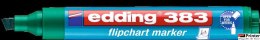 Marker flipchart ścięty 1-5mm zielony EDDING 383/004/ZI