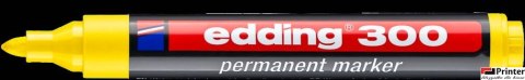Marker-foliop.300 żółty EDDING końcówka okrągła