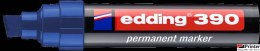 Marker permanentny ścięta końcówka 4-12 mm niebieski Edding 390/003/N