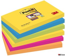 Nowy indeks blk0041011 Bloczek samoprzylepny POST-IT Super sticky (655-6SS-RIO), 127x76mm, 6x90 kart., paleta Rio de Janeiro
