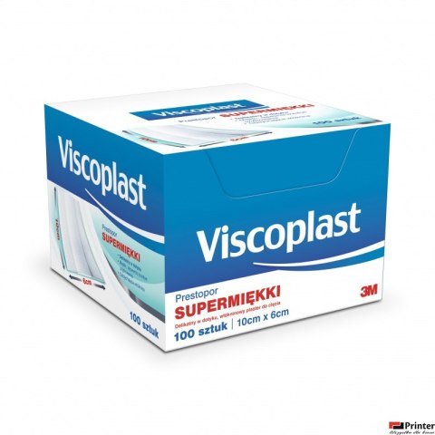 Plastry VISCOPLAST PRESTOPOR, 10x6cm, 100szt.