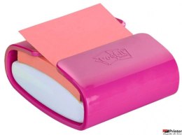 Podajnik do bloczków samoprzylepnych POST-IT_ Pro (PRO-C-1SSC), fioletowy, w zestawie 1 bloczek Super Sticky Z-Notes