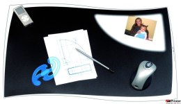 Podkładka na biurko czarna C700IS-01