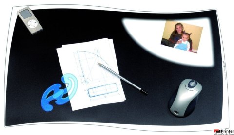 Podkładka na biurko czarna C700IS-01