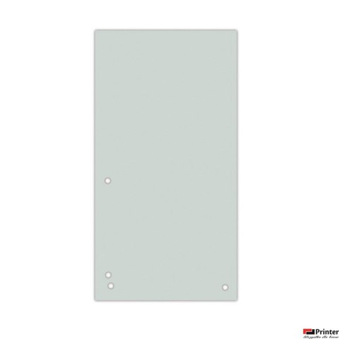 Przekładki do segregatorów 1/3 a4 235*105mm 8620100-13 szare DONAU