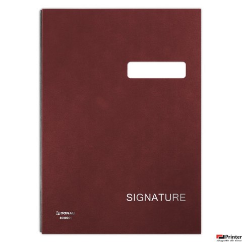 Teczka do podp.8690001-05bordo WEINROT DONAU