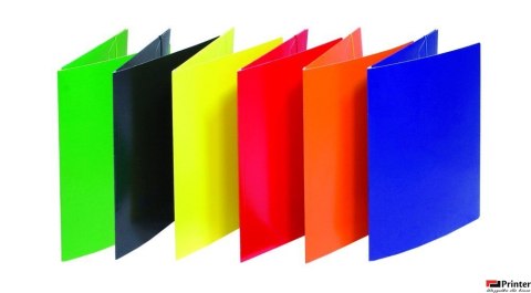 Teczka z gumka lak.DOX 2056001 10 DONAU niebieska