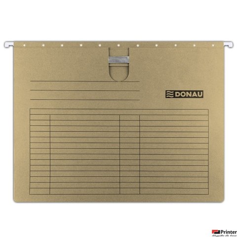 Teczka zaw.A4 z wąsem brąz 7430001PL-02 DONAU