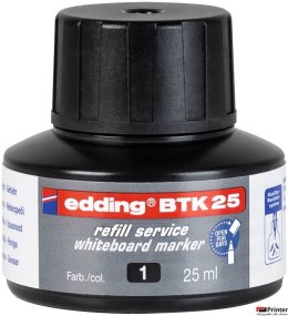 Tusz do markerów do tablic 25 ml czarny Edding BTK25/001/C