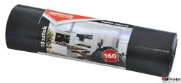 Worki na śmieci domowe , super mocne (LDPE), 160l, 10szt., czarne, typu OFFICE PRODUCTS 22022242-05