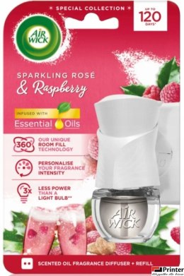 AIR WICK odświeżacz Elektryczny Róża z maliną komplet 19 ml 16112