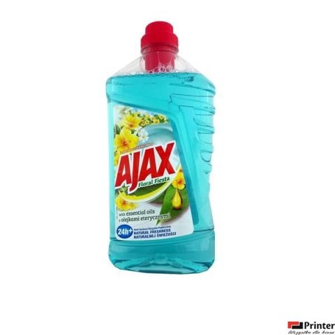 AJAX Płyn do mycia Floral Fiesta 1l Lagun Flowers niebieski 472908