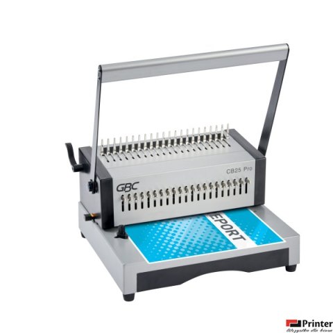 Bindownica profesjonalna grzbietowa GBC CB25 Pro, dziurkowanie 25, bindowanie 500 kartek_4410037