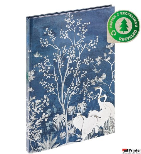 Brulion GRAND A4 96 kartek papier z recyklingu linia 150-1458