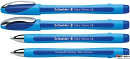 Długopis SCHNEIDER SLIDER MEMO XB niebieski 150203
