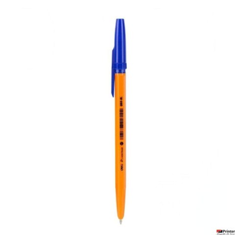 Długopis kulkowy 0,7 mm, niebieski, EQ6S_BL, Deli.