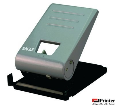 Dziurkacz 837XL EAGLE szary, dziurkuje do 40 kartek, regulacja rozstawu, 110-1050