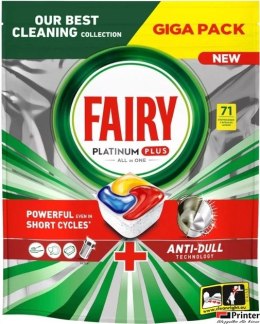 FAIRY Kapsułki do zmywarki Platinum Plus Cytryna 71szt 36126