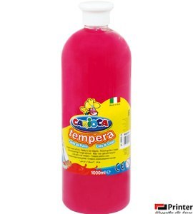 Farba tempera 1000 ml, różowy ciemny CARIOCA 170-1865/170-26-41 (X)