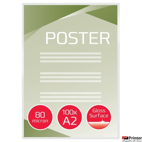 Folia do laminacji Document, A2, 80 mic, IB589782, GBC