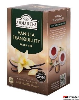 Herbata AHMAD TEA VANILLA TRANQUILLITY 20kopert czarna