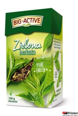 Herbata BIG-ACTIVE zielona PURE liściasta 100g