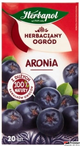 Herbata HERBAPOL HERBACIANY OGRÓD Aronia 20tb