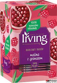 Herbata IRVING malina granat 20t biała