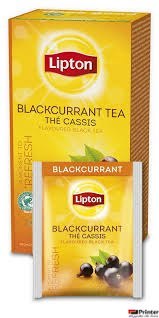 Herbata LIPTON CLASSIC BLACKCURRANT 25k.fol czarna