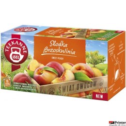 Herbata TEEKANNE World of Fruits, Słodka Brzoskwinia, 20 kopert, SP-067824