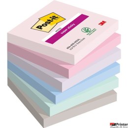 Karteczki samoprzylepne Post-it_ Super Sticky, SOULFUL, 76x76mm, 6x90 kart., 3M-4054596925953