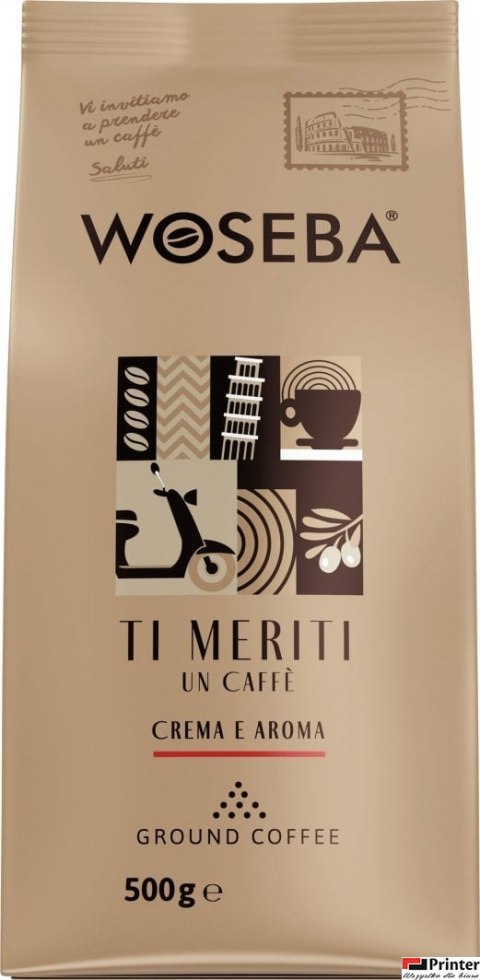 Kawa WOSEBA TI M ERITI CREMA E AROMA 500g mielona