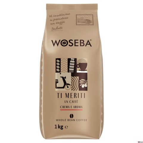 Kawa WOSEBA TI MERITI CREMA E AROMA 1kg ziarnista