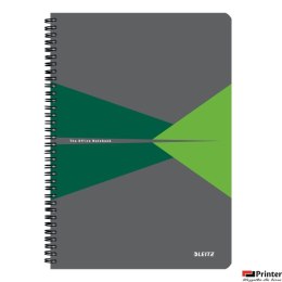 Kołonotatnik OFFICE A4 kratka zielony 46471055 LEITZ