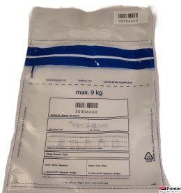 Koperta bezpieczna/bankowa na bilon max 9kg (50szt.) zew.245*290mm transparent 55838097
