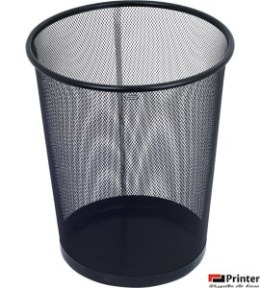 Kosz na papier siatka 19l czarny GRAND siatka 120-1332