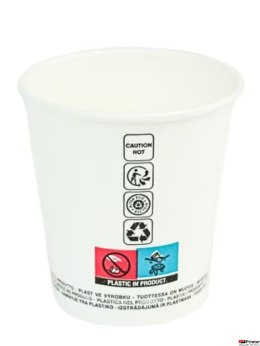 Kubek PAP/PE SW 180ml biały op.50szt.GM6OZCARB1.