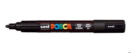 Marker z tuszem pigmentowym PC-5M czarny POSCA UNPC5M/DCA