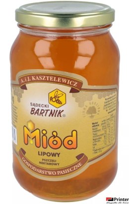 Miód lipowy SĄDECKI BARTNI 1,2kg