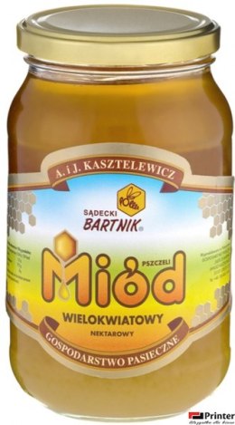 Miód wielokwiatowy SĄDECKI BARTNIK 1,2kg