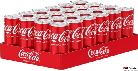 Napój COCA COLA 0.2L PUSZKA (24szt.) KAUCJA