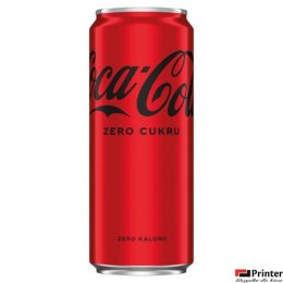 Napój COCA COLA ZERO 0.33L PUSZKA KAUCJA